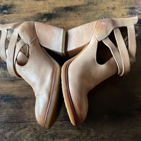 Korkease Leather Womens Stina Booties  in Cachmere Size 7.5 - Picture 3 of 10